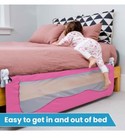 Bed Rail For Toddlers  Bed Toddler Rail  Bed Guard Rail 70 Inch Long  Pink