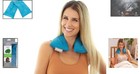 Reusable Soft Plush Neck Wrap - Microwavable Hot cold Therapy With Aromatherapy
