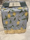 Morris   Co Tissue Box Cover Square Cotton Fabric Cloth Lemon Tree      New