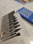 Sworker 20 Pc Tungsten Carbide Rotary Burr Bit Set 3mm   6mm Shank W  Case