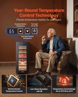 33l Electric Cigar Humidor Cooler Cabinet 250 Counts Cooling Temperature Control