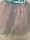Dance Costume Weissman Adult M Tutu Dress Ballet  Turquoise Pink Tulle Sequins