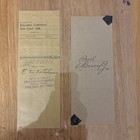 Lot Of 2 Antique Bank Receipt 1926 1884