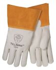 Tillman 1350 Pearl Top Grain Cowhide Mig Welders Work Gloves 4  Cuff Xsm-2xl