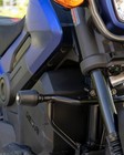 Honda Navi 110 Black Crash Bar Slider - Nva110b