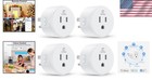 Smart Wifi Plug Outlet Smart Home Automation Compatible With Alexa Google