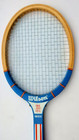 Wilson Billie Jean King American Tennis Racquet Blue Vintage Very Good Condition