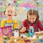 Fairy Lantern Craft Kit  Christmas Gifts For Kids Girls  Remote Control Mason   