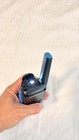 Motorola Analog Two-way Portable Handheld Radio Walkie Talkie Black Blue - One 