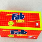 Vintage Fab Ultra Concentrated Laundry Detergent 7 Oz  Sample 3 Loads Box Nos