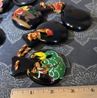Vintage Spanish Painted Castanets Lot Of 5 