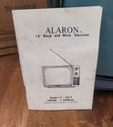 Vintage Alaron 12  Television Black  white Model 667t
