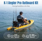 Bixpy K-1 Angler Pro Outboard Kit Electric Motor For Inflatable Kayak   Sups