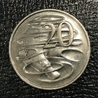 High Grade Au unc 2000 Australia Platypus 20 C Or Twenty Cents Coin-apr092