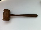 Vintage Judge Gavel Wooden Auction Club Gavel 8inch- Solid Wood
