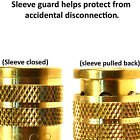 Foster Solid Brass Quick Coupler Air Hose Connector Fittings 1 4 Npt Tool Plug