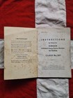 Singer Manual Instructions And Use Model Class 207 1910 Original Language