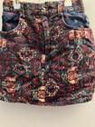 Vintage Bohemian Girls Skort Skirt Shorts Size 10 Southwestern Aztec Print Boho