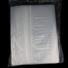 11x14 Clear Zipper Reclosable Bags 2 Mil Poly Plastic Seal Bags Cloth Baggie