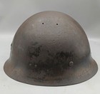 Original Ww2 Japanese Type 90 Tetsu-bo Helmet  small-sized With Small Crack