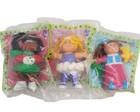 1994 Vintage Mcdonalds Happy Meal Toys Cabbage Patch Kids Set Lot Of 3 New