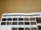 2003 Pontiac Interior Seat Color Fabric Brochure Grand Prix Am Bonneville Aztek