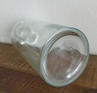 Vintage 12    Clear Glass W t c o b Apothecary Pharmacy Bottle Canister Jar