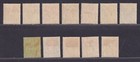 Straits Settlements Scott 238 248 Mh 1937 George Vi Issue 12 Stamps Scv  134 50
