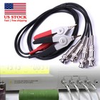 Kelvin Lcr Test Tester Probe Lead Clip Cable With 4 Bnc For Lcr Meter Terminal