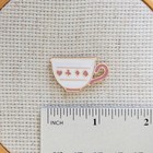 Cup Of Tea Enamel Needle Minder  Fridge Magnet  Tea Cup Magnetic Lapel Pin
