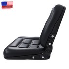 Forklift Tractor Seat Adjustable Backrest Slide Pvc Leather Suspension