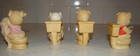 Lot 4 1997 W u i  Miniature Hog Family Pig On Toilet Figurine 2 