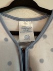 Pottery Barn Baby Sleep Sack Halo Swaddle Large 12-18 Months Blue Polka Dots