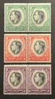 Travelstamps 1937 South West Africa Stamps Scott  125  126  130 Mint Mogh