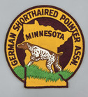 Vintage German Shorthaired Pointer Assn Of Minnesota Hunting Dog 6-inch Patch