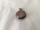 Antique Ladies0 800 Silver Swiss Pocket Watch hunting G f  Case runs 