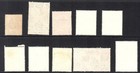 Ceylon Sri Lanka Stamps Lot Of 10 Mainly Used Older