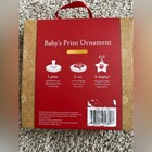 New Baby s Print Hand Or Foot Christmas Star Ornament