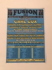 Fusion Rave Flyer Poster Hectic Records 22 10 1994 - Carl Cox  Dougal  Slipmatt