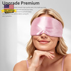 Soft Sleep Mask  Blackout Eye Mask For Side Sleepers For Women Men                               
