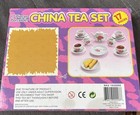 Kids Vintage 17 Pieces Flowers Porcelain China Tea Set 1993 New In Box