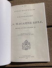 U s  Army Magazine Rifle Model 1903 Caliber 30 Springfield M1903 Book  30-06