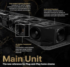 Nakamichi Dragon 11 4 6 With Quad 12  Subwoofers  Dolby Atmos And Dts x Pro 