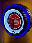 Utica Club New York Beer Bar Man Cave Neon Adverting Clock Sign