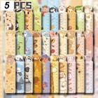 5pcs Cute Animal Bookmarks Colorful Durable Reading Gift For Book Lovers Random 