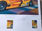 Porsche Rs Spyder Print  Dhl Penske  Signed By Dumas  Maassen bernhard long