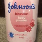 Johnson s Blossoms Pink Baby Powder Silky Soft Skin W  Talc  17 6oz  500g 