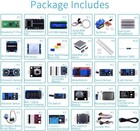 Geeekpi Micro Python Programing Kit For Raspberry Pi Pico  Breadboard  I2c 1602