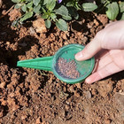 1pc Plant Seed Sower Dispenser Garden Seeder Tool Adjustable - New