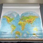  2  Modern Educational Systems Physical Political World Map 840-50   840-10 Usa